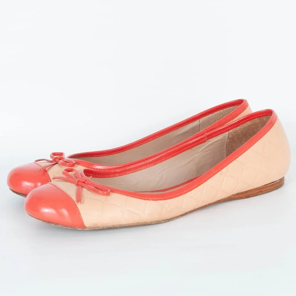 Jack Rogers Quilted‎ Ballet Flats Womens Size 9M